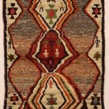 556 Gabbeh Ghashgai-Stämme 185 x 128 cm   Südwest-Iran Schafwolle  1930-50 bester Zustand