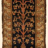 573 Gabbeh Ghashgai-Stämme Fragment 193 x 122 cm  West-Iran Schafwolle 19. Jhdt.